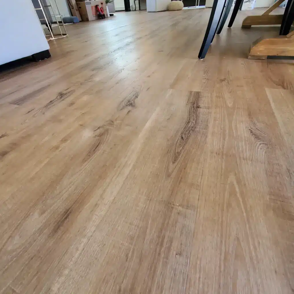 after photos of vinyl flooring installations