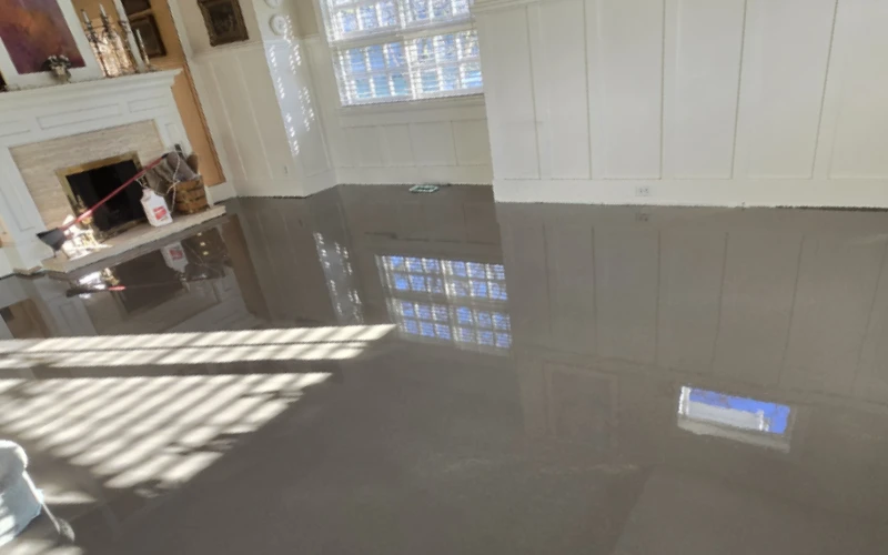 floor leveling in home