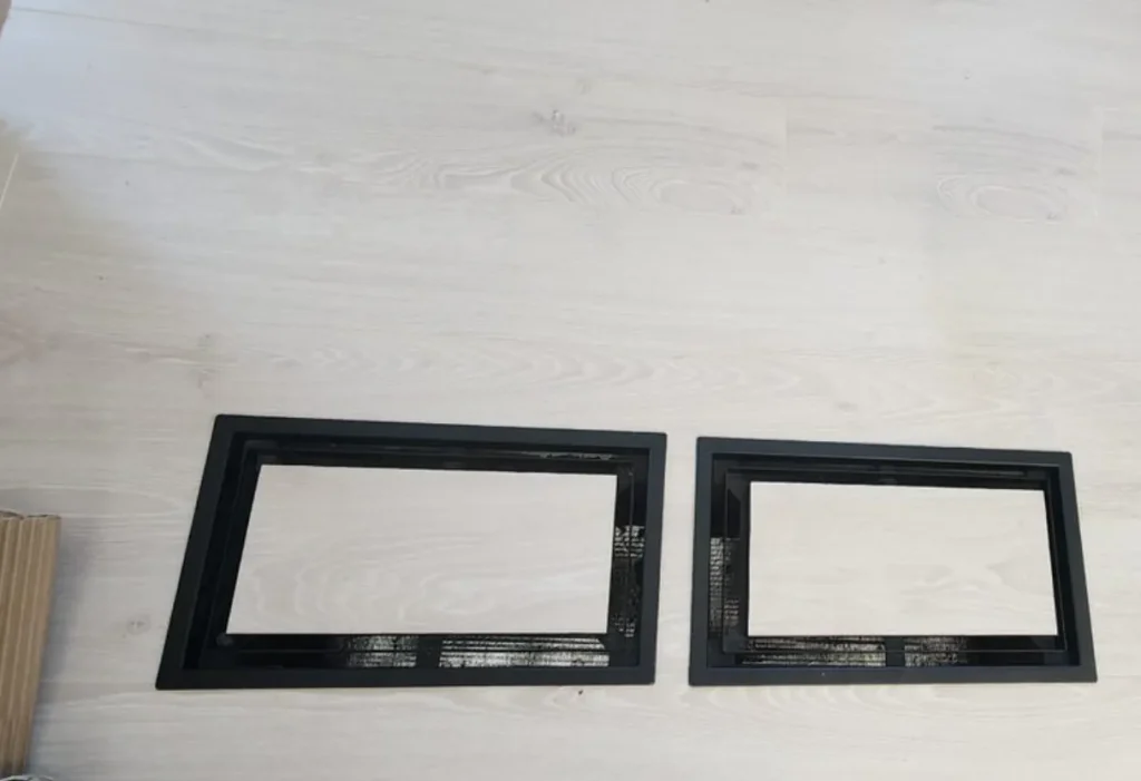 double flush mount vent installation